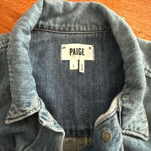 PAIGE Blue Denim Jacket